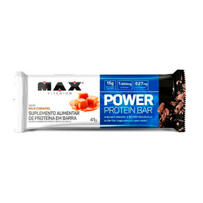 Power Protein Bar (1 Unidade de 41g) - Max Titanium Barras de Proteína