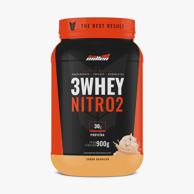 3 WHEY NITRO – POTE DE 900G