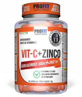 VIT-C + ZINCO Ácido Ascórbico 1000mg + Zinco 7mg