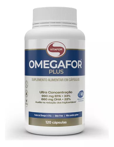 Omegafor Plus Vitafor (990mg Epa/660mg Dha / Dose) 120 Cáps