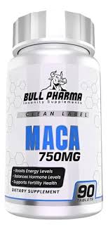 MACA PERUANA 90CPS-  BULL PHARMA