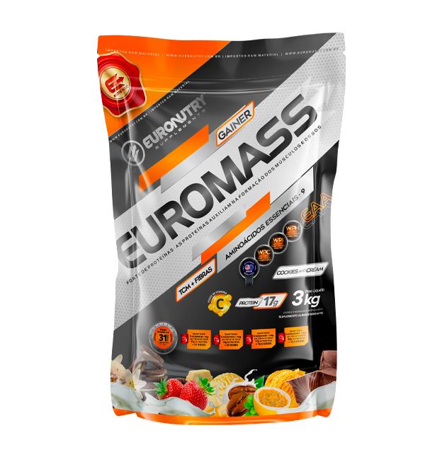 EUROMASS GAINER POUCH 3KG