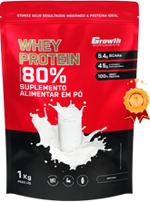 (TOP) WHEY PROTEIN CONCENTRADO (1KG) - GROWTH SUPPLEMENTS