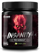 PRÉ-TREINO INSANITY 300G - GROWTH SUPPLEMENTS