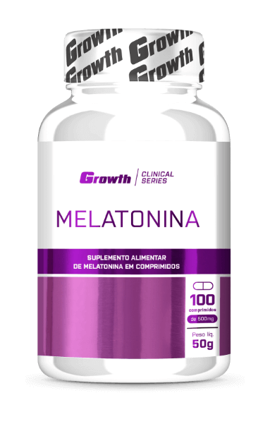 MELATONINA 0,21MG (100 COMPRIMIDOS) - GROWTH SUPPLEMENTS