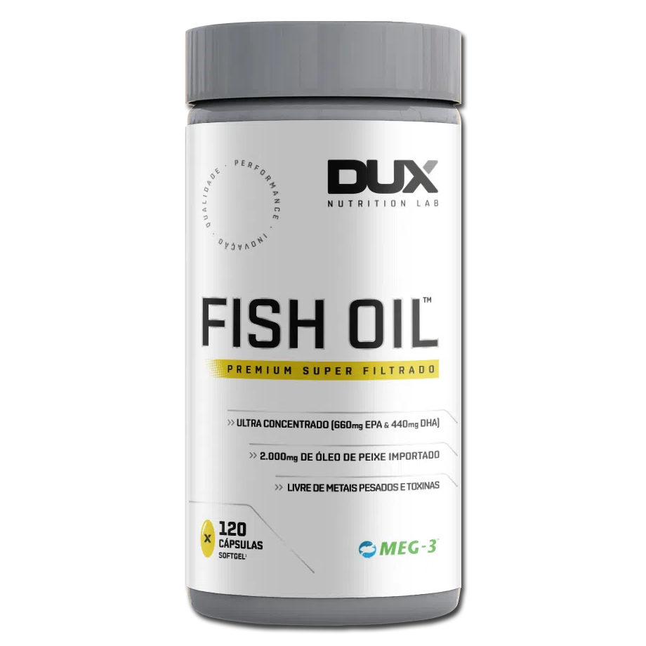 Fish Oil 120 Capsulas - Dux - Pote