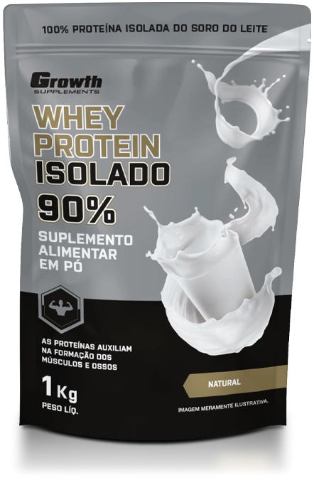 (TOP) Whey Protein Isolado (1KG) - Growth